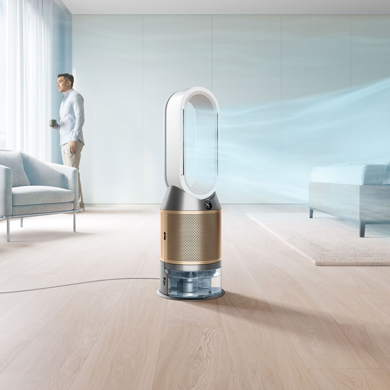 Dyson Purifier Humidify+Cool PH2 De-NOx 加湿空気清浄機の使い方