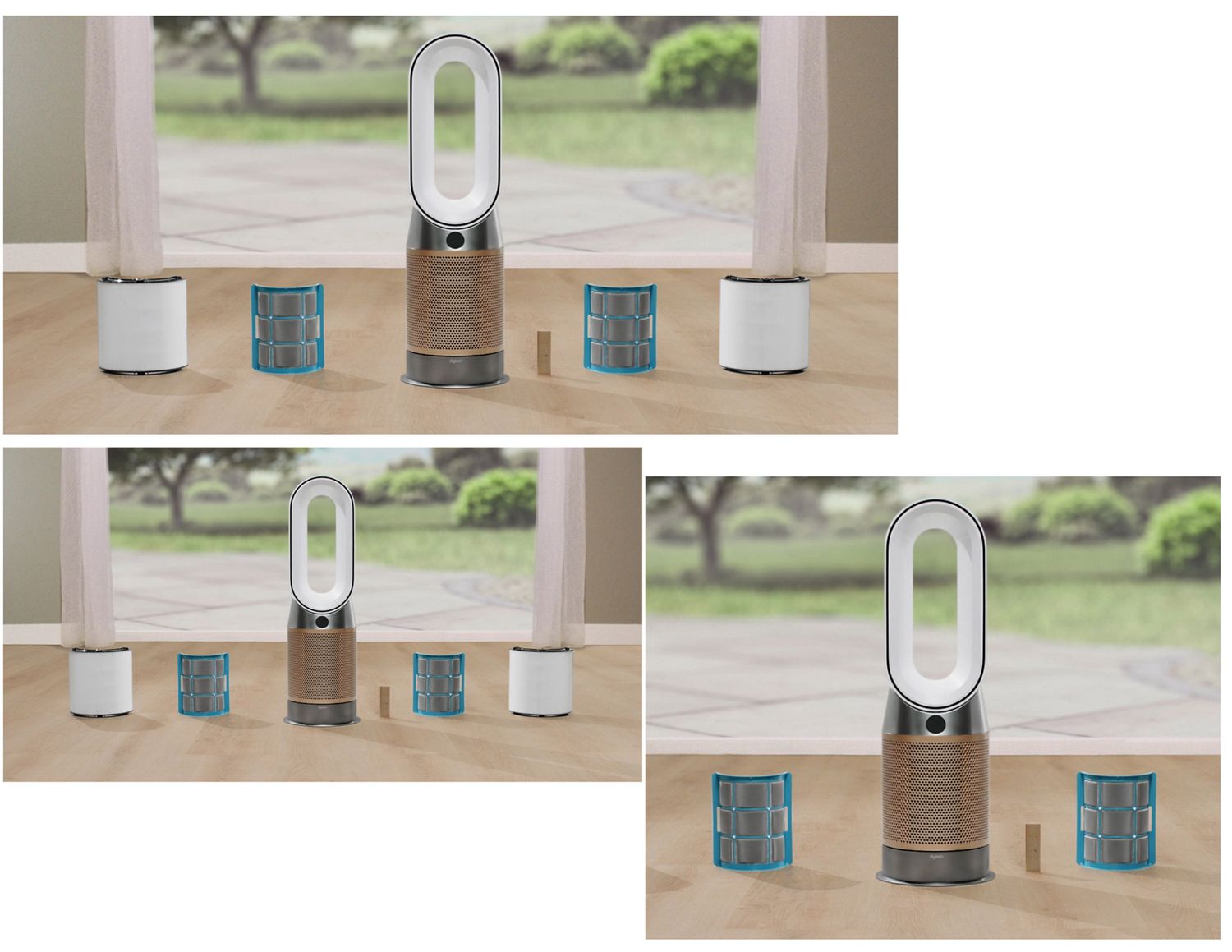 Dyson Purifier Hot+Cool HP2 De-NOx 空気清浄ファンヒーター クイック