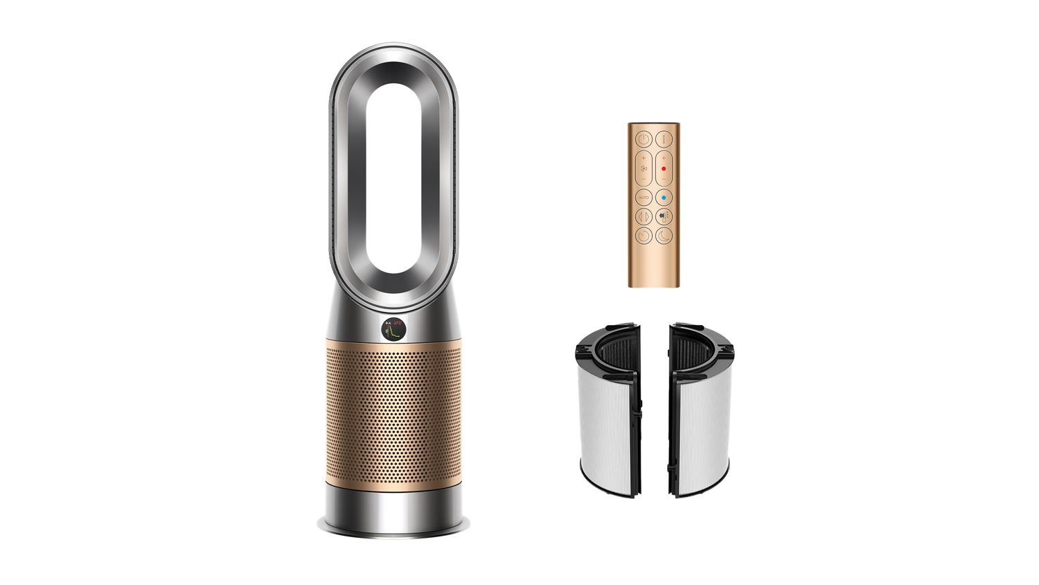 Purifier Hot+ Cool HP2 De-NOx​ (Nickel/Gold) | Dyson
