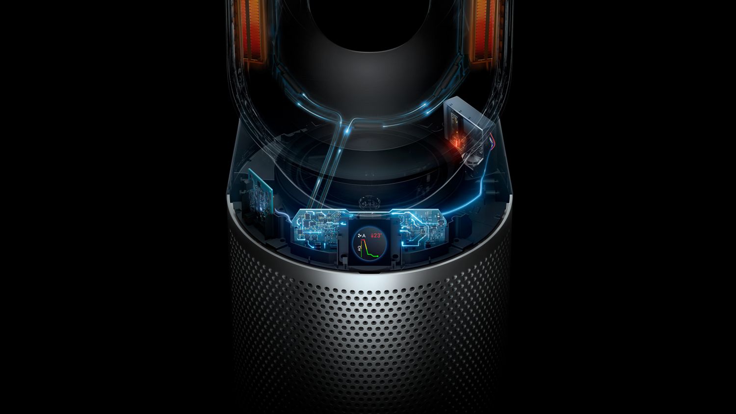 Dyson Purifier Hot+Cool 空気清浄ファンヒーター シルバー／ブルー