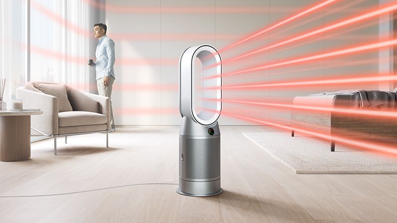 Dyson Purifier Hot+Cool purifying fan heater HP07 (Black/Nickel