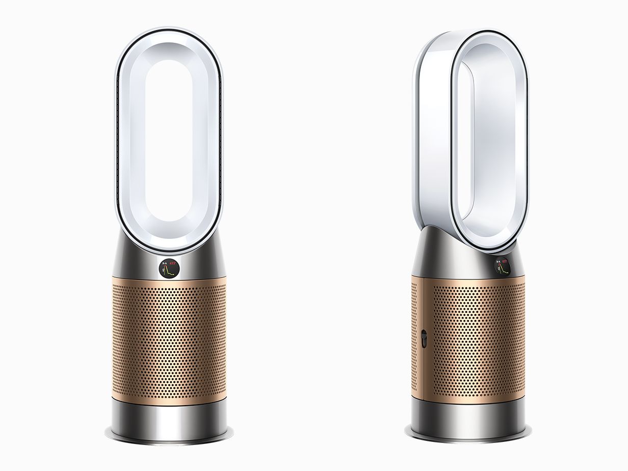 Purifier Hot+ Cool HP2 De-NOx​ (White/Gold) | Dyson