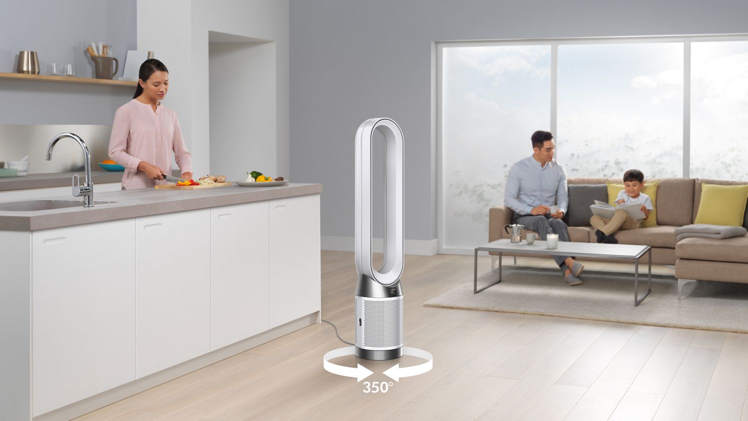 Dyson Purifier Cool Gen1 TP10 purifying fan (White/Silver) | Dyson