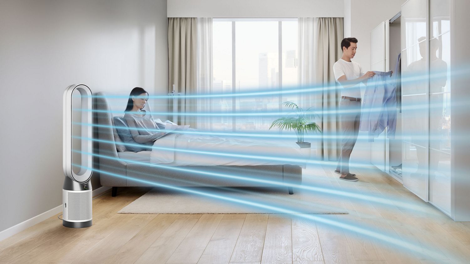 Dyson Purifier Cool™ Gen1 空気清浄ファン ホワイト/ホワイト (TP10