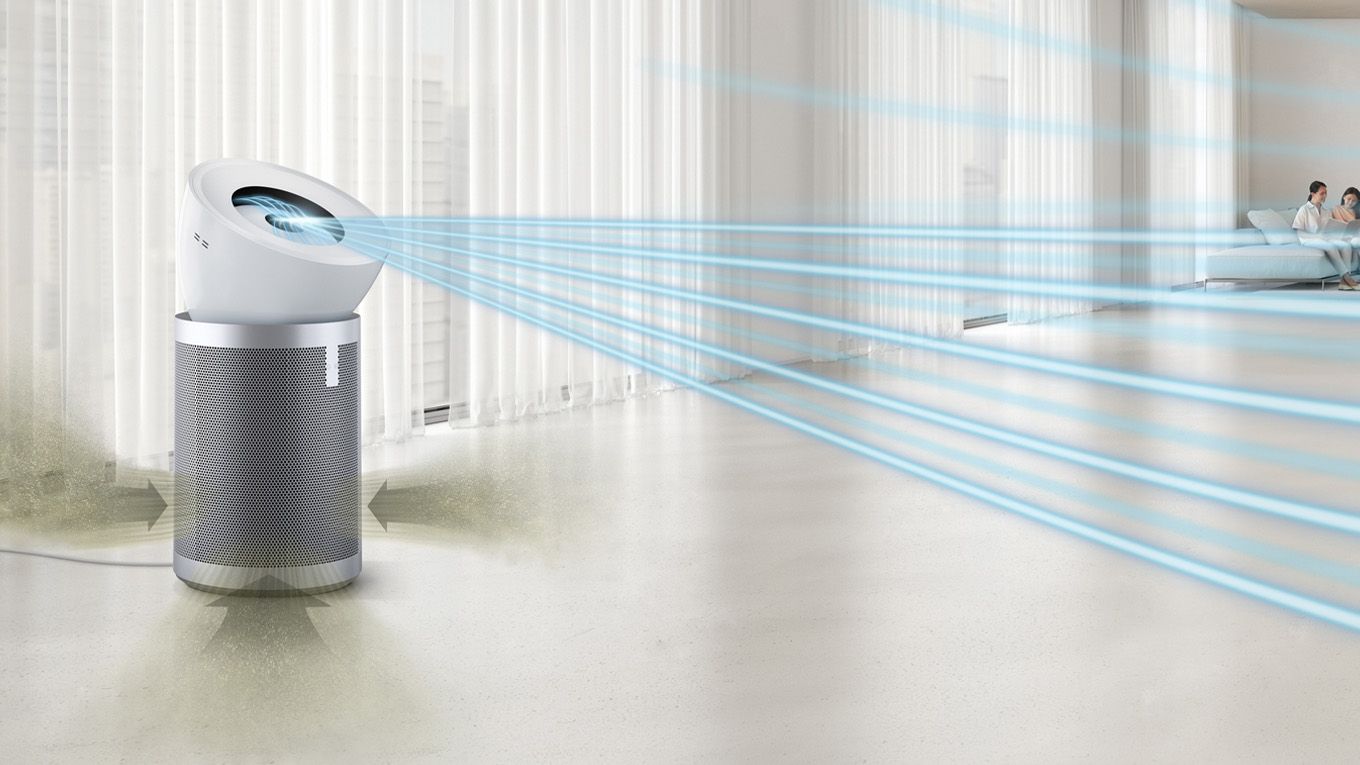 Dyson Purifier Big+Quiet 空気清浄機 ホワイト / シルバー (BP02 WS