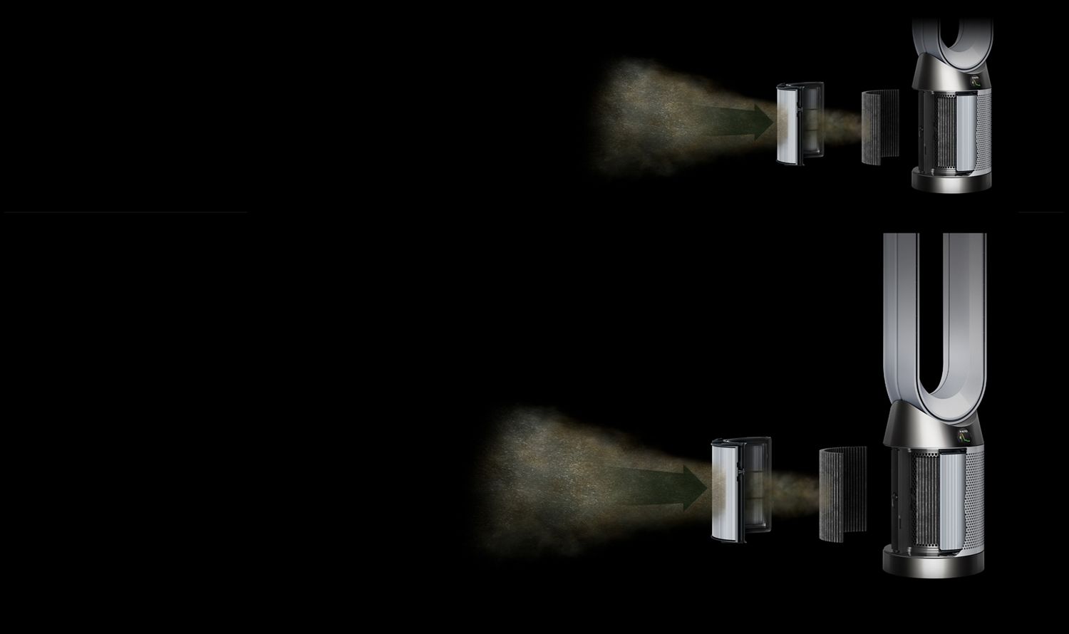 Dyson Purifier Cool Gen1 purifying fan TP10 (Black/Nickel) | Dyson