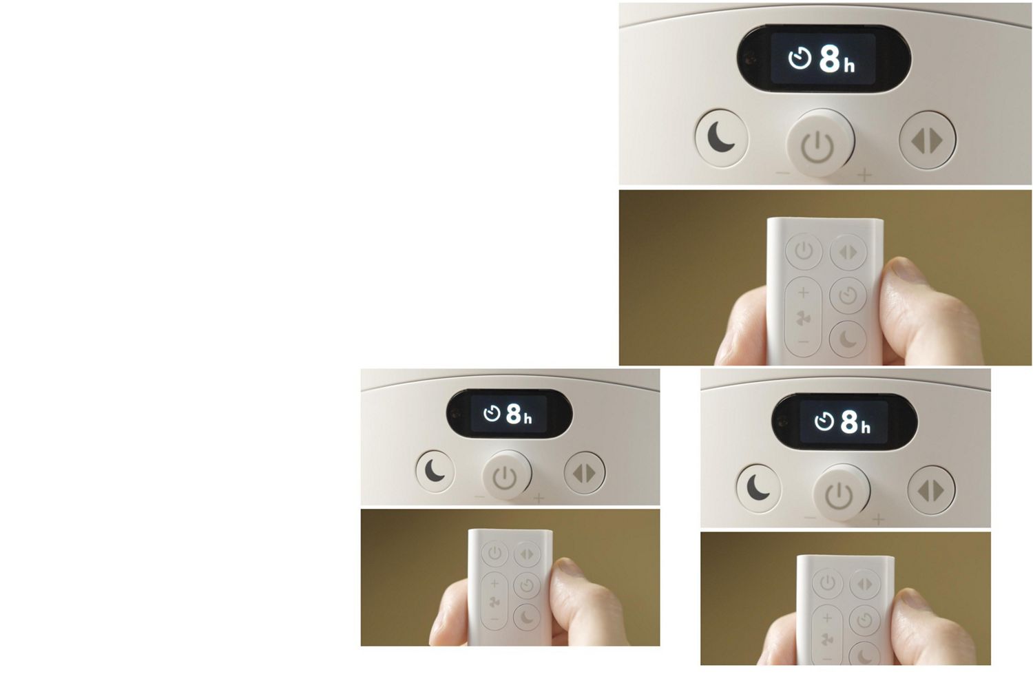 Dyson Hot+Cool™ HF1 Remote Link Pre-heat ファンヒーターの使い方