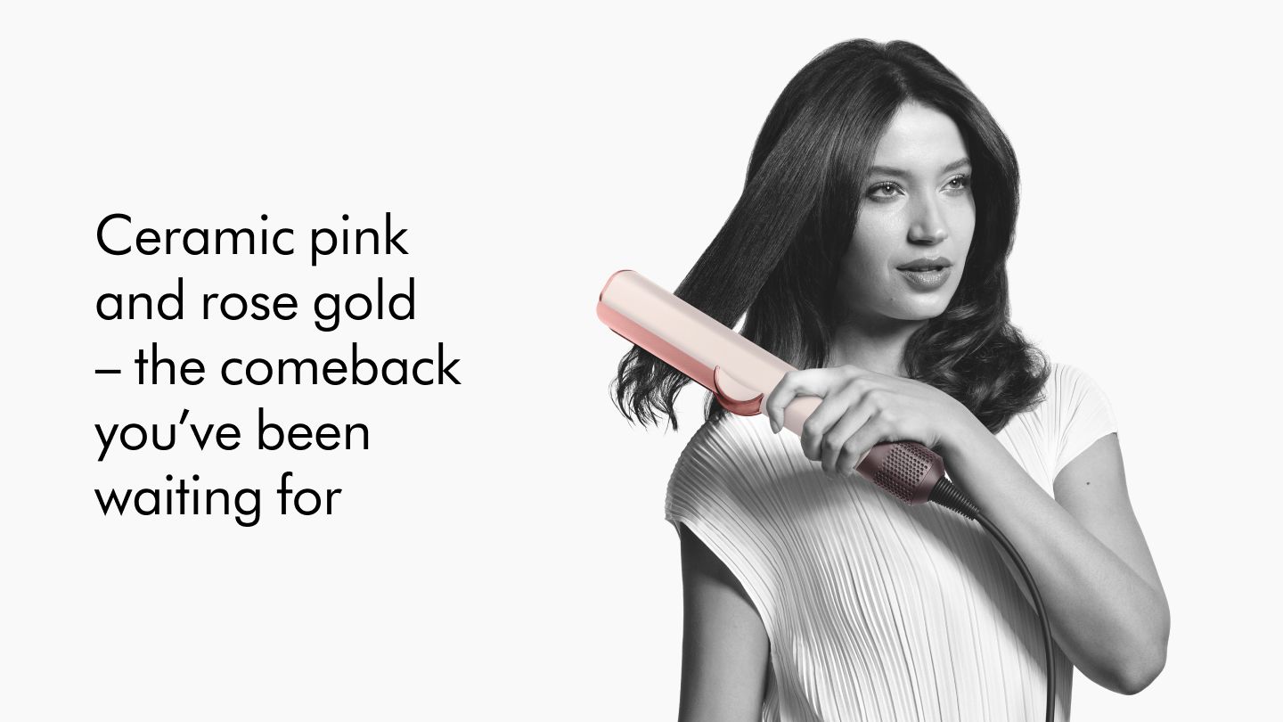 Dyson Airstrait™ dryer and straightener (Ceramic Pink/Rose Gold)