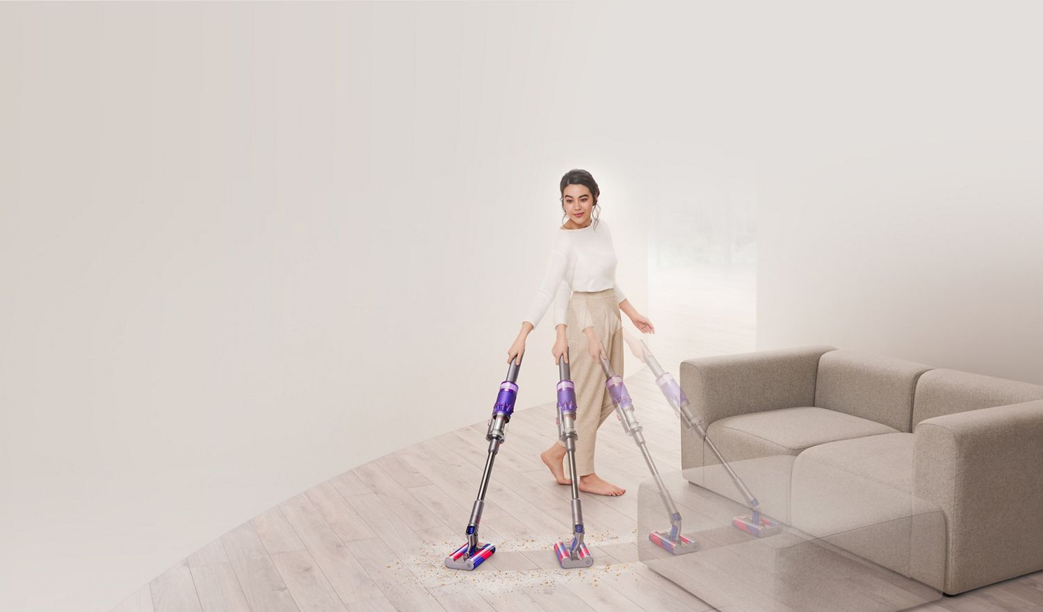 Dyson unveils first Omni-directional Fluffy cleaner head