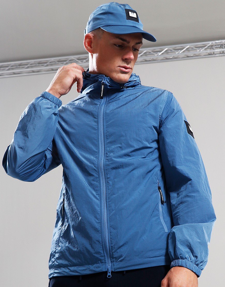 Weekend Offender Technician Jacket Baltic Blue - Terraces Menswear