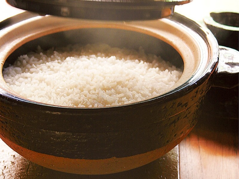 長谷園 伊賀焼の炊飯土鍋 かまどさん 三合炊き(かまどさん 三合): 三重
