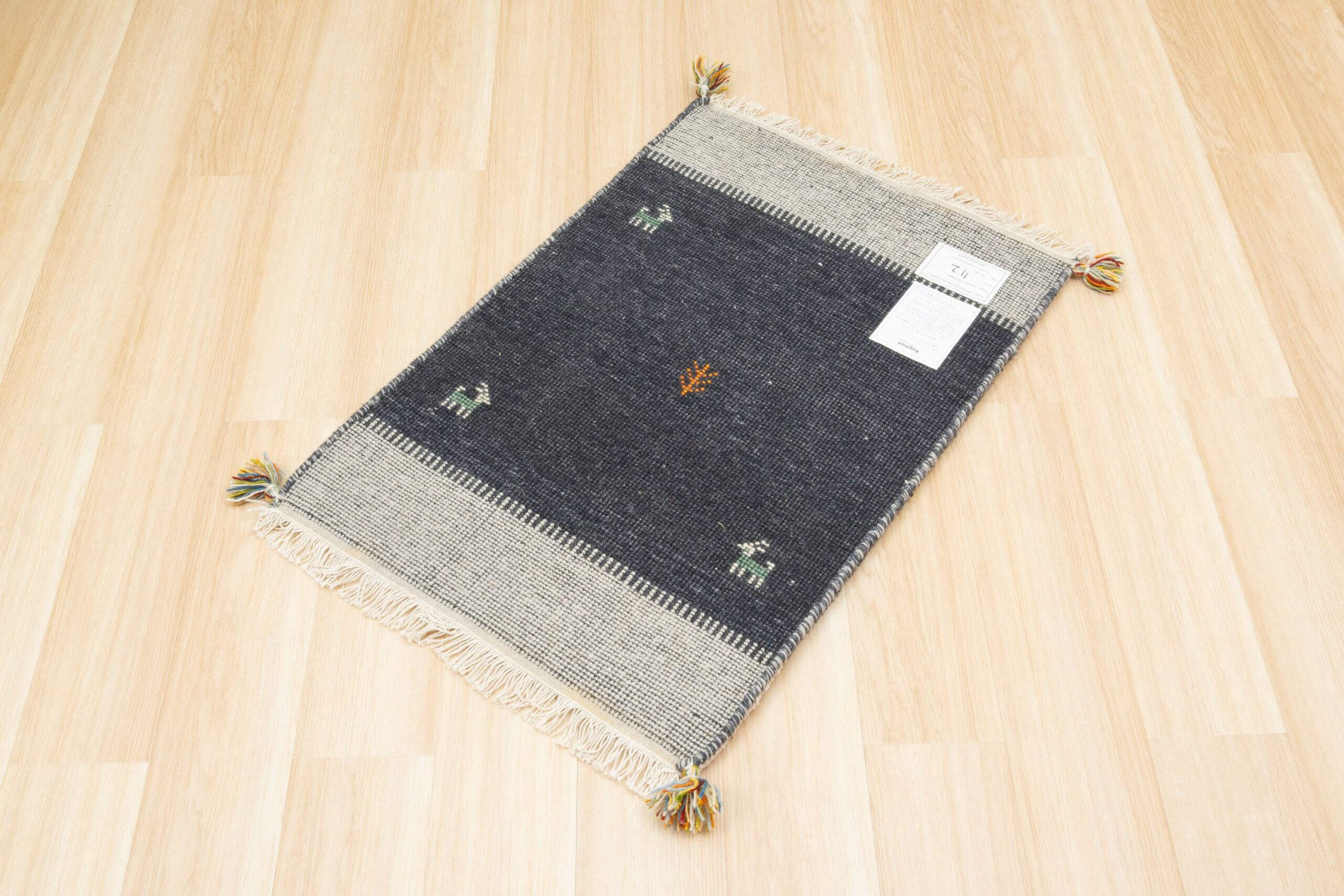 ウールラグ手編み】ギャッベ 60x90cm No.112 | 高品質なデザイナーズ