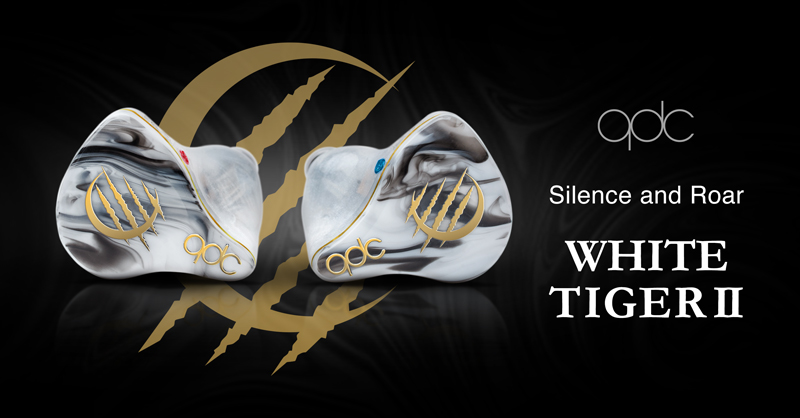 新製品】qdcからWHITE TIGERのロゴカラーをゴールドに変更して