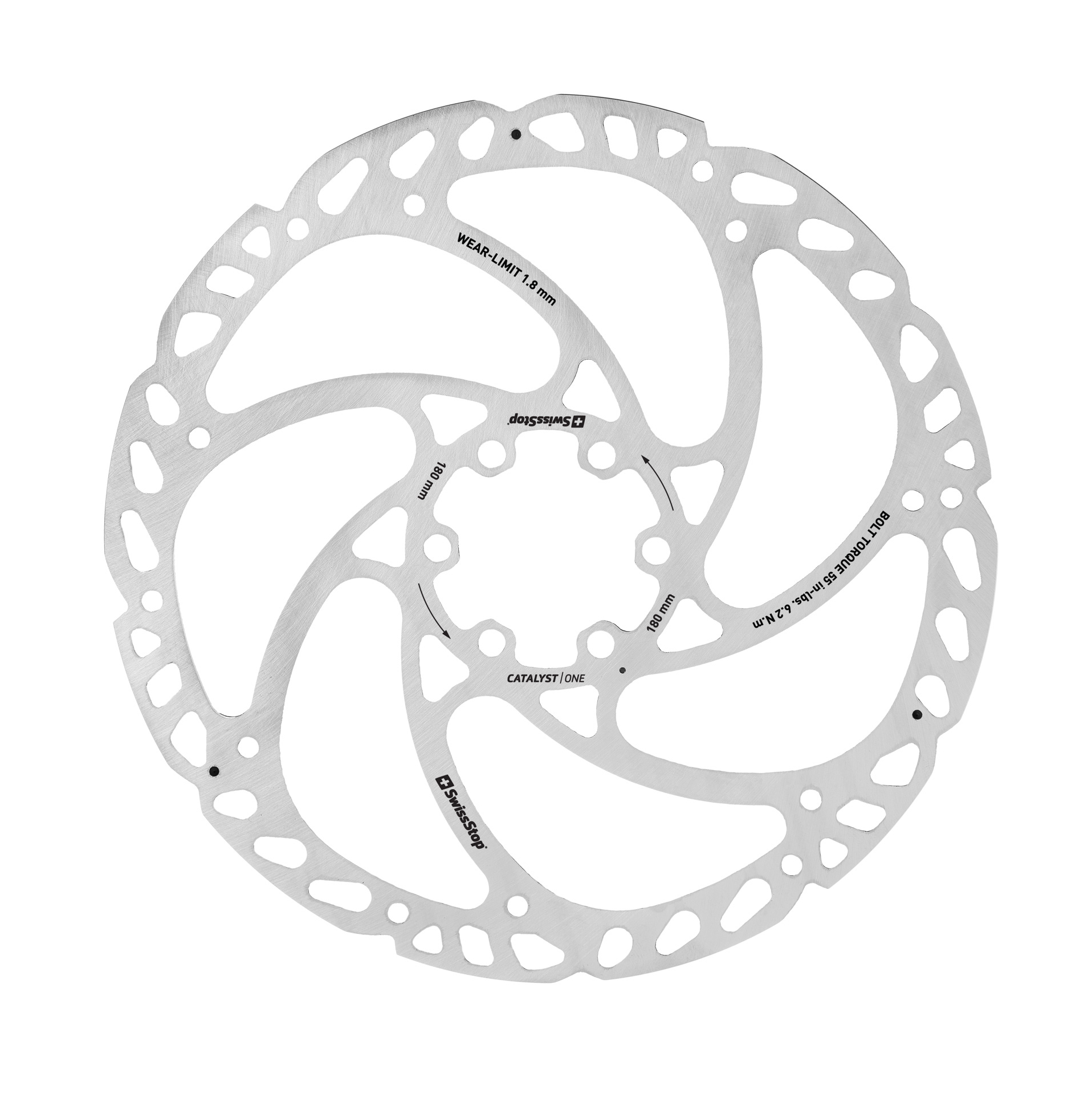 Catalyst One Disc Rotor 6-Bolt 180mm | 株式会社フタバ