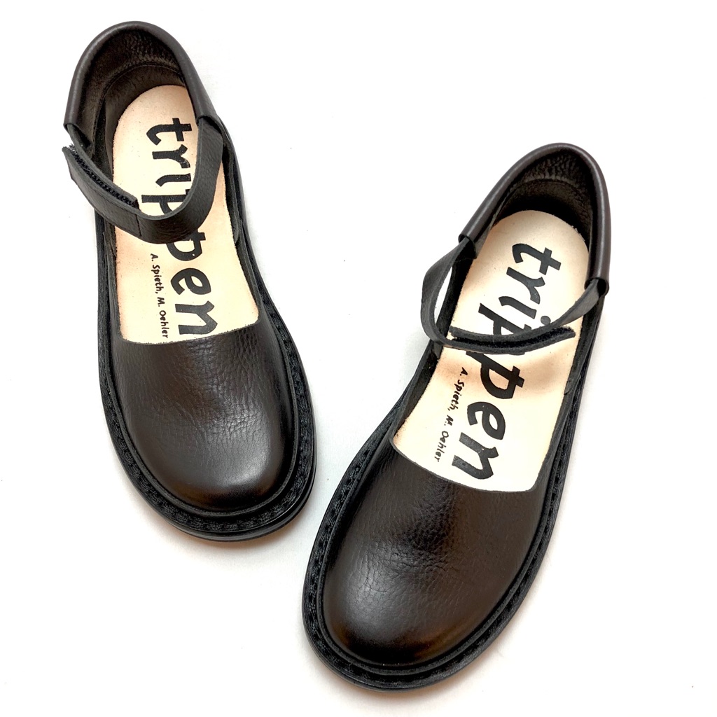 送料無料】trippen[トリッペン]/FRINGE[フリンジ] ベルクロストラップ