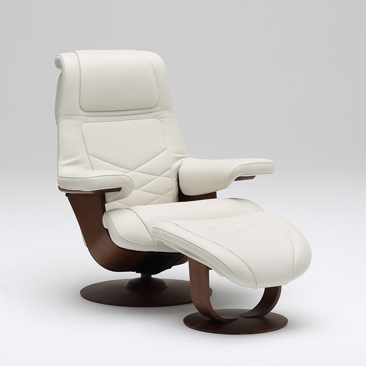 domani】 Excel-Life オットマン EXEFORT RSA006（M） ホワイト