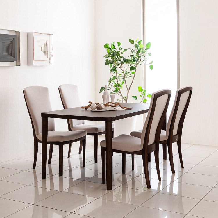 オンライン限定仕様】アームチェア CT7800 ベージュ モカブラウン 通販