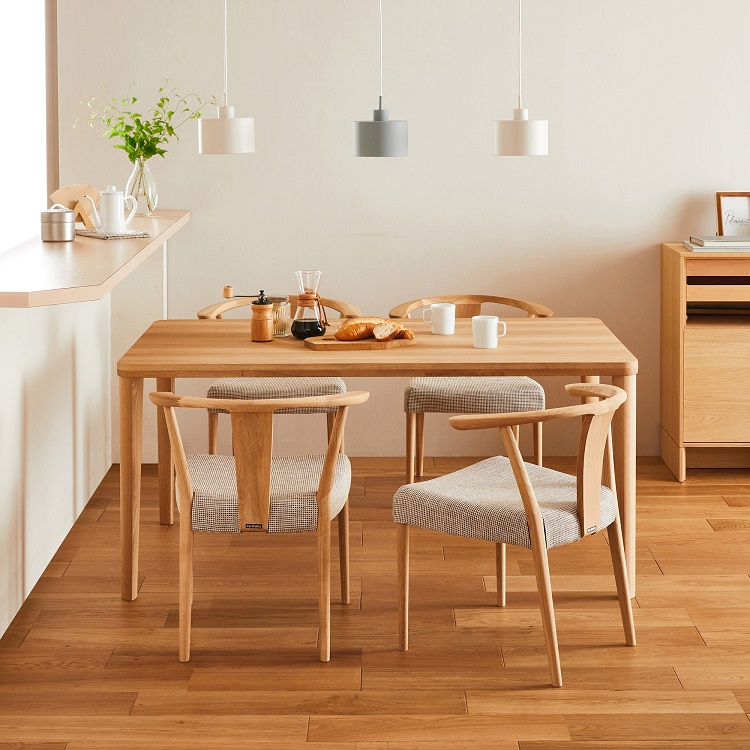 ダイニングテーブル 幅165cm DU5820 ピュアオーク 通販 | 【公式