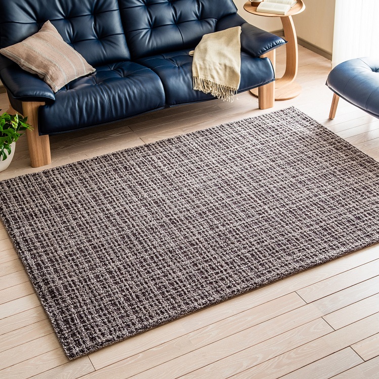 オリジナルラグ 140×200cm クロスウール チャコール 通販 | 【公式