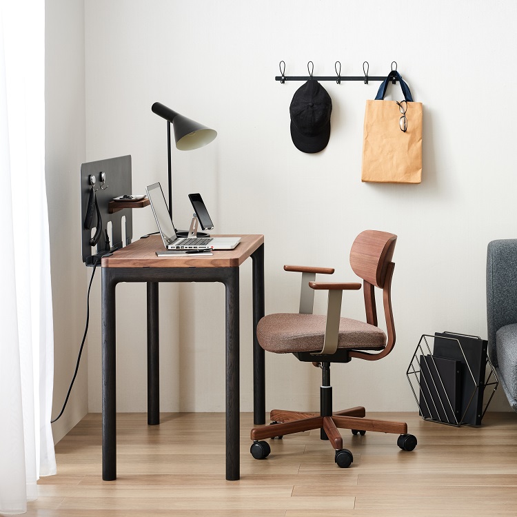 CLEARNEL コンセントトレイ (※デスク幅100cm専用) SW8097 サテングレー