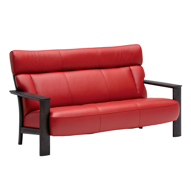 3人掛ソファ WW4103 レッド シアーブラック 通販 | 【公式】カリモク