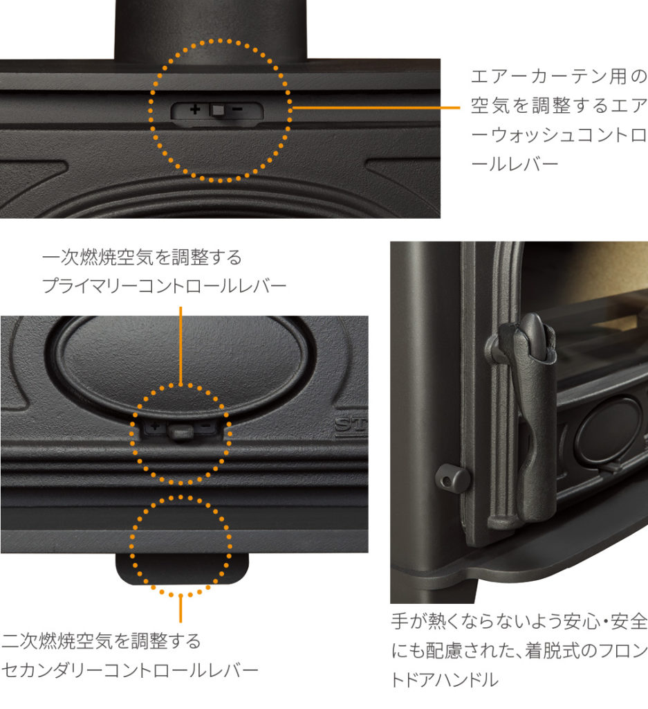 ストバックスの薪スト－ブ ストックトンご紹介 | 軽井沢暖炉の薪