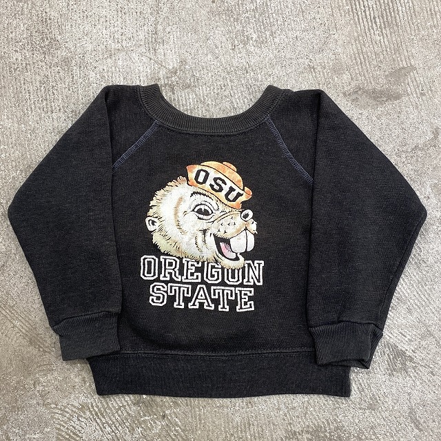 1960'S VINTAGE SWEAT SHIRT 「カラーフロッキー,オレゴン,ボーイズ