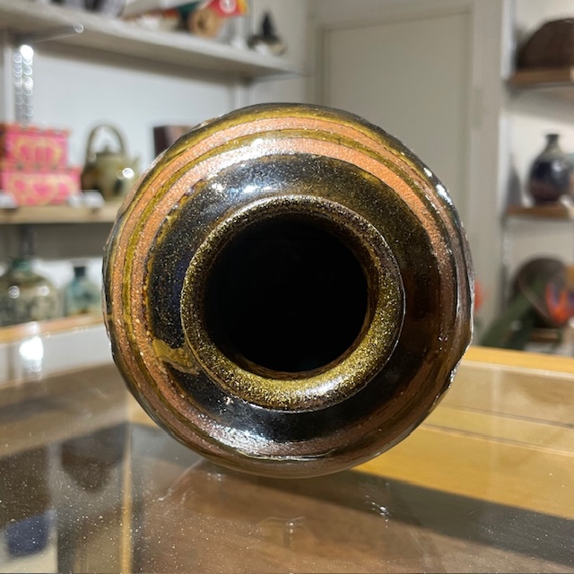 金城次郎 唐草文指描壺 共箱｜SAFARI サファリ｜高円寺 吉祥寺 VINTAGE