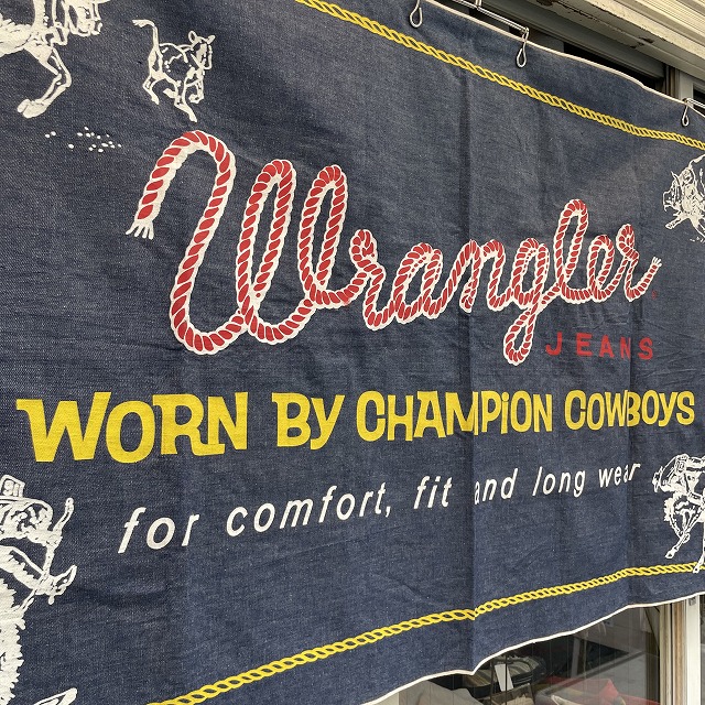 WRANGLER DENIM BANNER 1960'S VINTAGE｜SAFARI サファリ｜高円寺