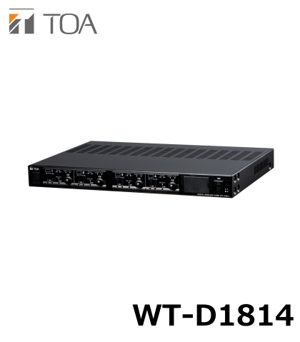 WT-D1814】TOA デジタルワイヤレス受信機 [サウンドショップソシヤル]