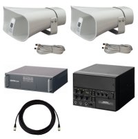 SS-150W-A-SET】UNI-PEX 選挙カー用 アンプ・スピーカー 150W クラス