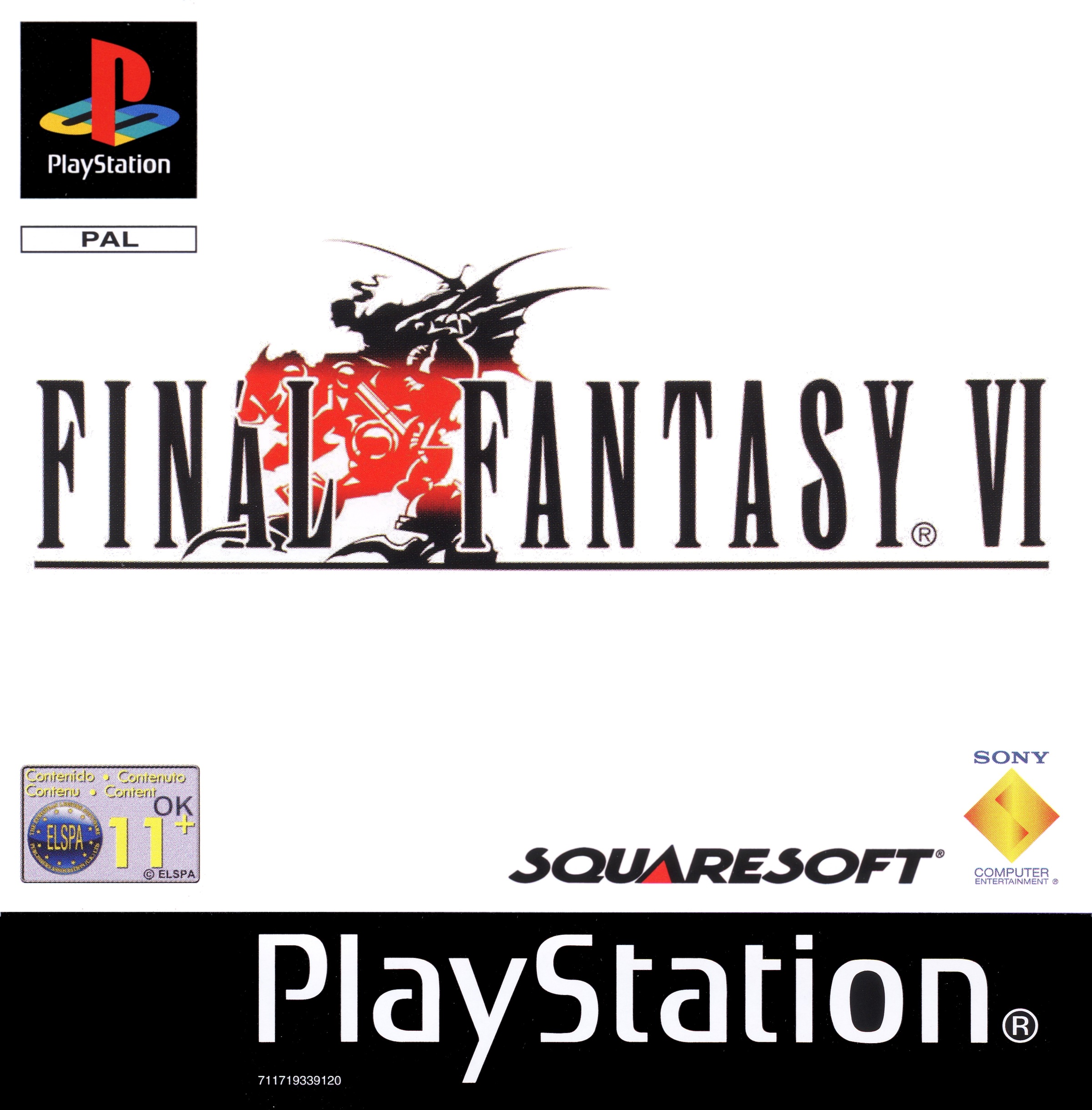 Final Fantasy VI [ファイナルファンタジーVI] (video game, PS1, 2002