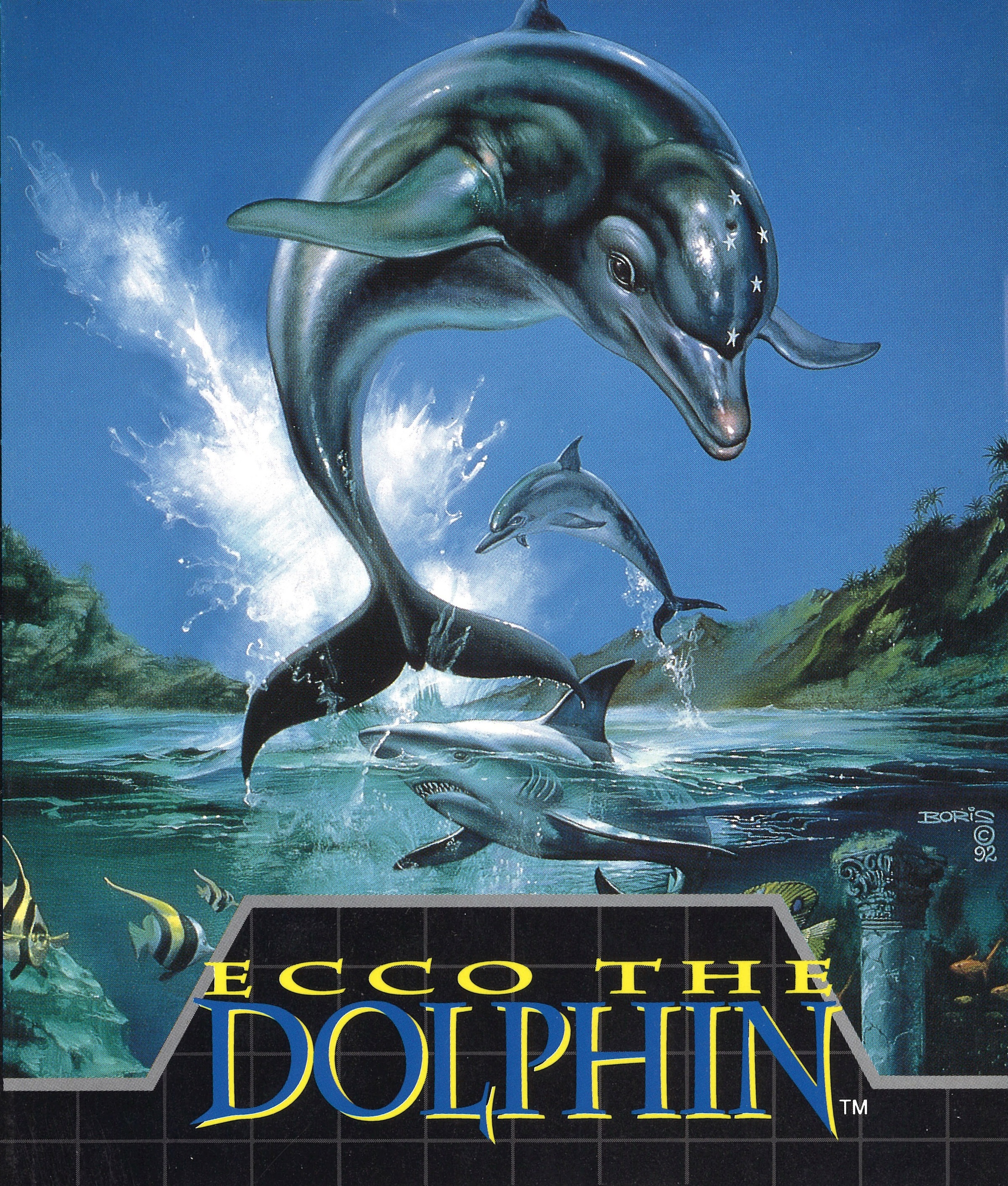 Ecco the Dolphin (video game, aquatic, action-adventure, fantasy