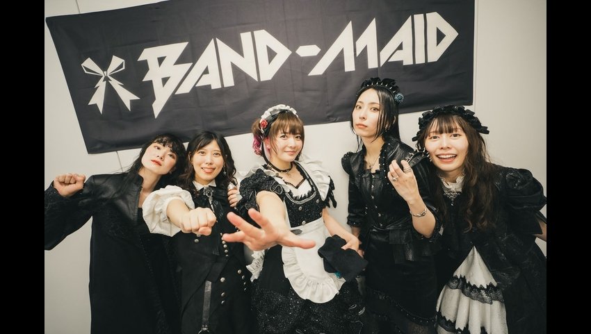 ロックは淑女の嗜みでして」主題歌で世界的に話題のBAND-MAIDが5/10