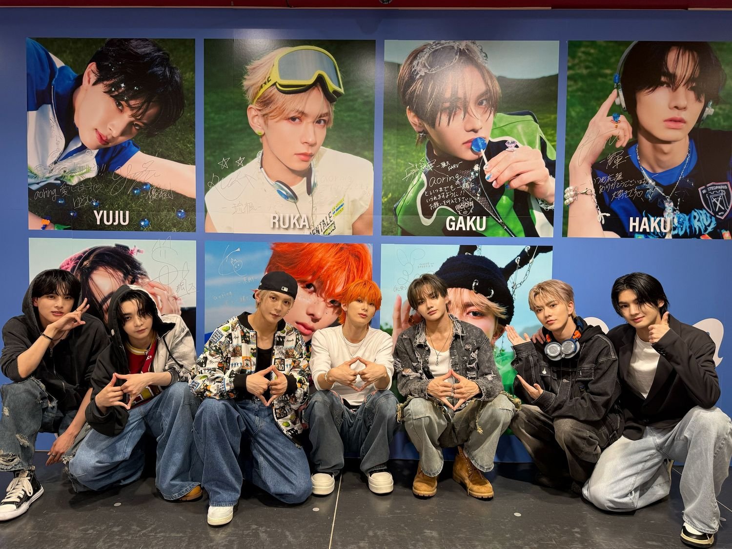 aoen Debut Single「青い太陽 (The Blue Sun)」 タワーレコード渋谷店