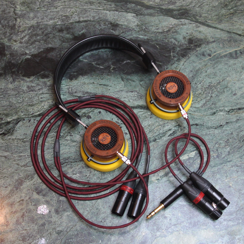 GRADO RS-1 PS500 3.5mmデタッチャブル化 専用ケーブル製作 Mogami2534