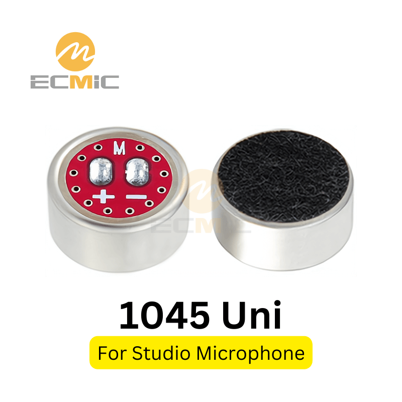 10mm 単一指向性エレクトレットコンデンサーマイクカートリッジ - ECMIC