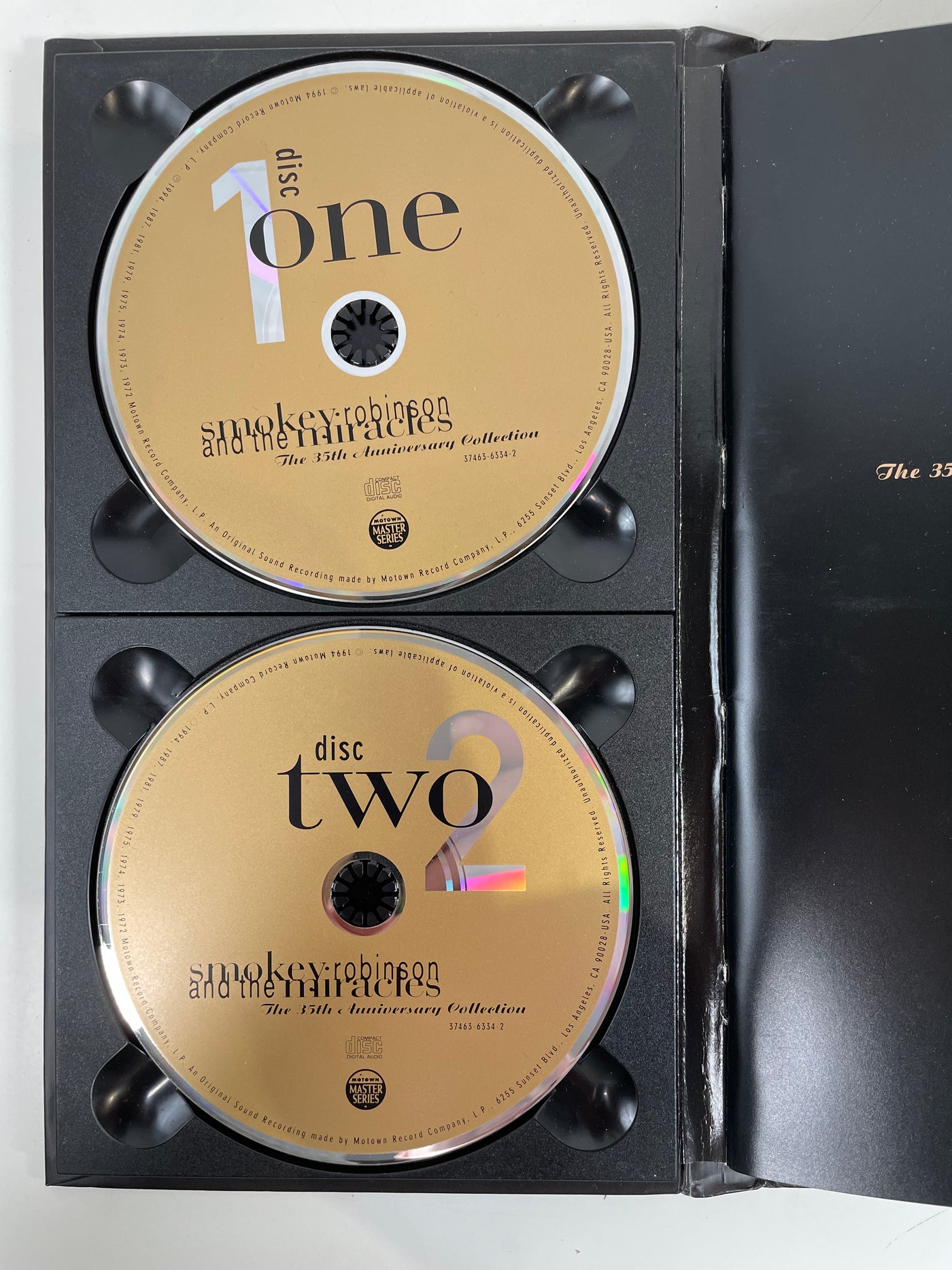 Smokey Robinson & Miracles 35th Anniversary Collection Box 4 DISC