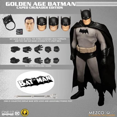 One:12 Collective - Batman: Golden Age Caped Crusader - Mezco