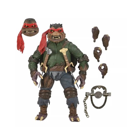 Universal Monsters x TMNT - Raphael as the Wolfman - NECA