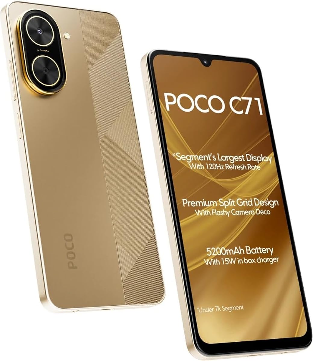 POCO C71, Desert Gold (6GB, 128GB) | eBay
