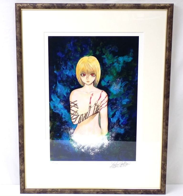 冨樫義博 HUNTER×HUNTER/ハンターハンター クラピカ 複製原画