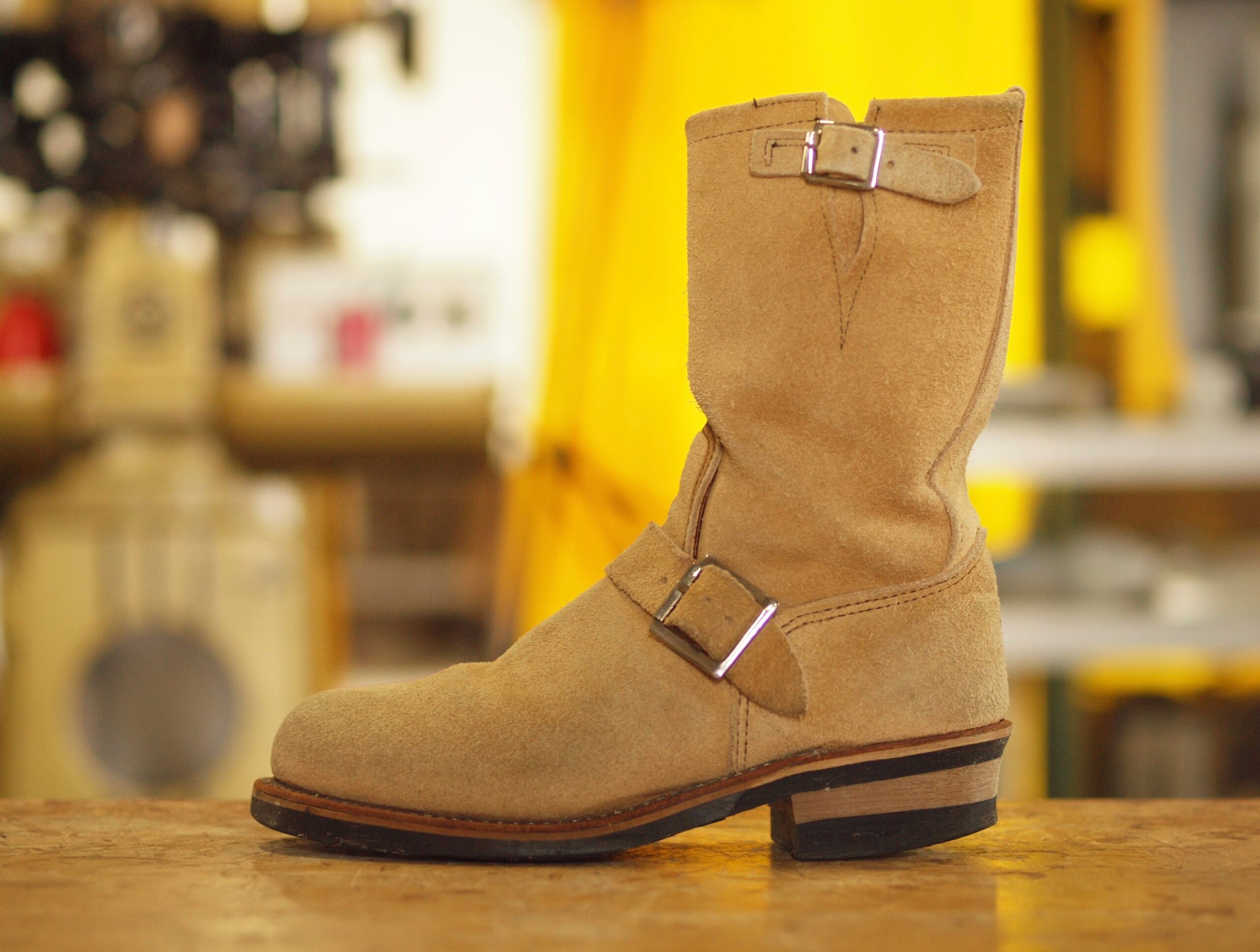 レッドウイング8268エンジニアベージュラフアウト【8D 26センチ11年