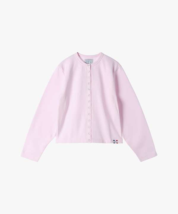 コットン メルトン カーディガンプレッション [Made in France