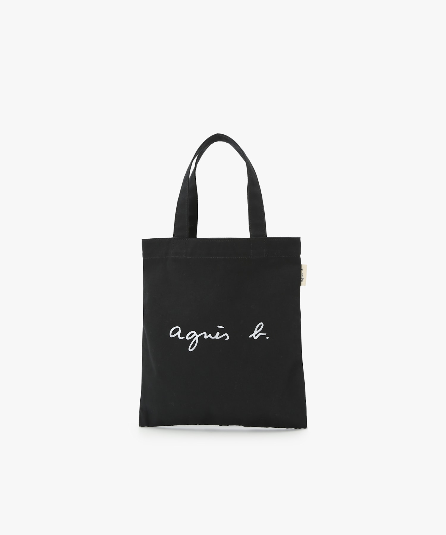 ロゴ コットン ハンドバッグ 