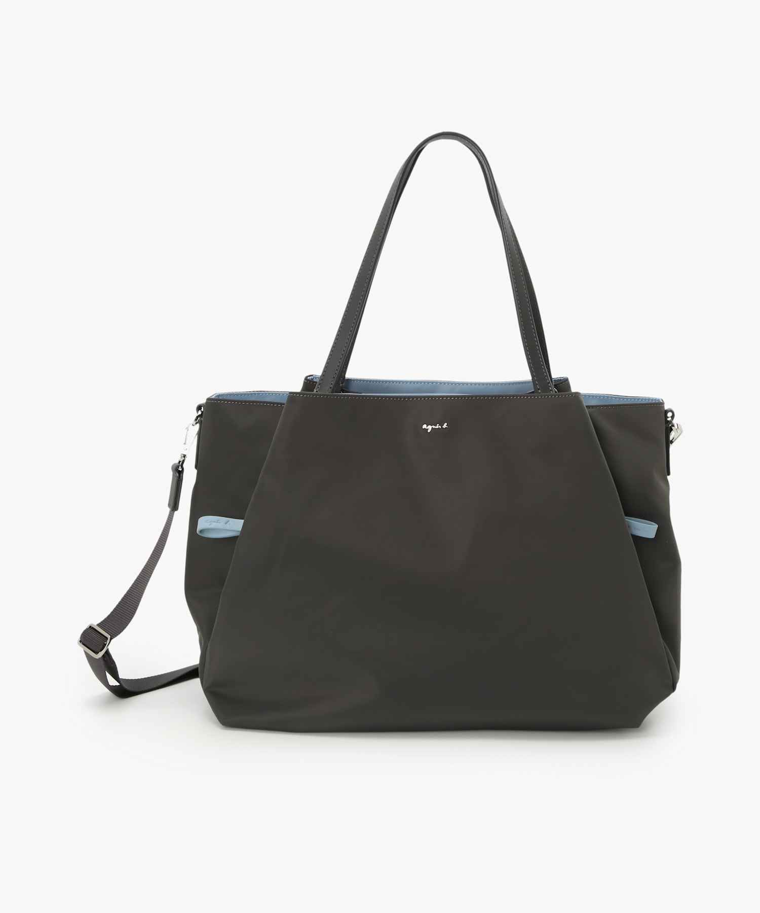 ナイロン ラージ トートバッグ OAS14－01 ｜agnès b. VOYAGE FEMME