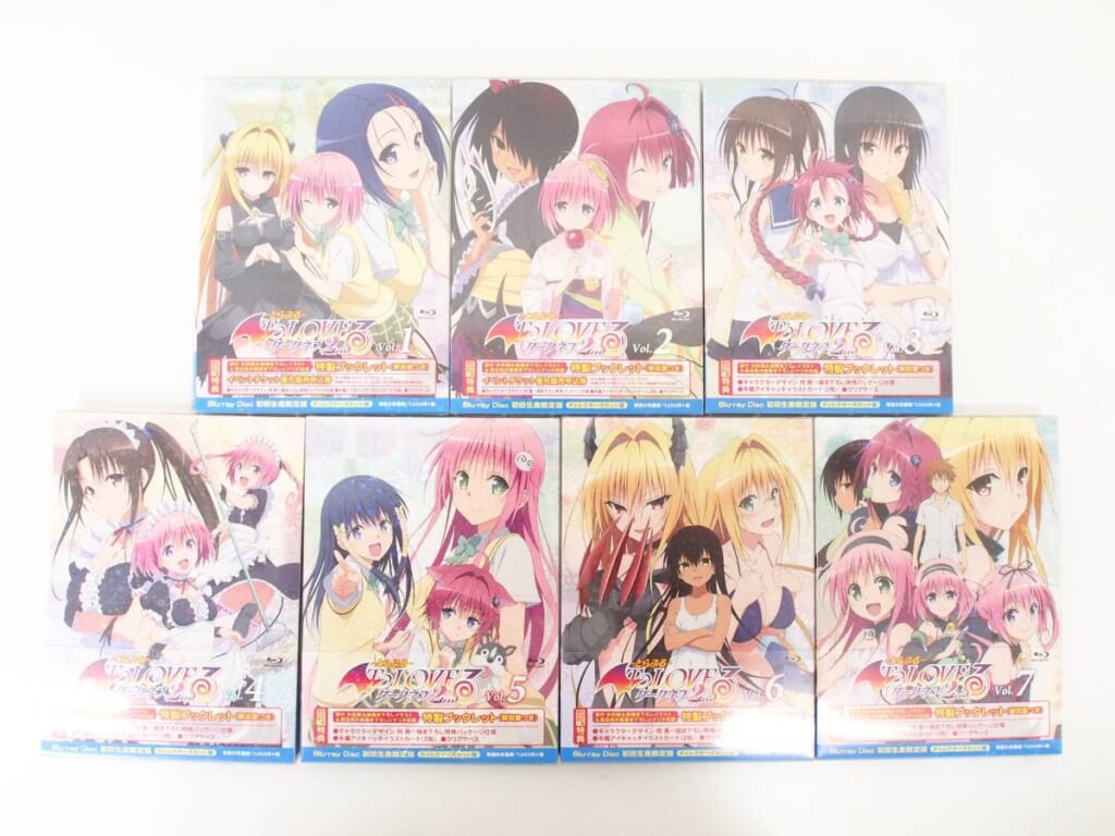 全7巻セット To LOVEる-とらぶる-ダークネス2nd 初回生産限定版 Blu