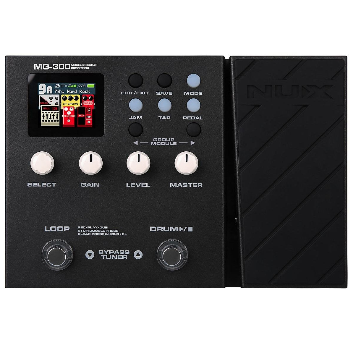 NUX MG-300 Micro Guitar Processor, Multi-Effects – Easy Music Center