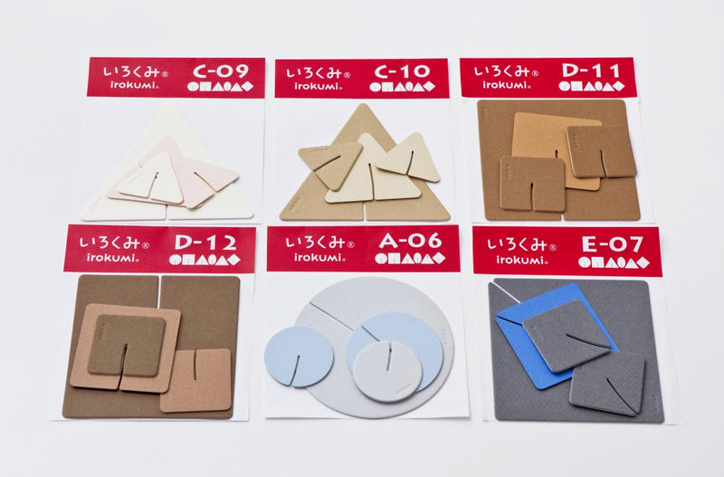 ワークブック付き紙製の知育玩具】いろくみピッコロセット – 関西