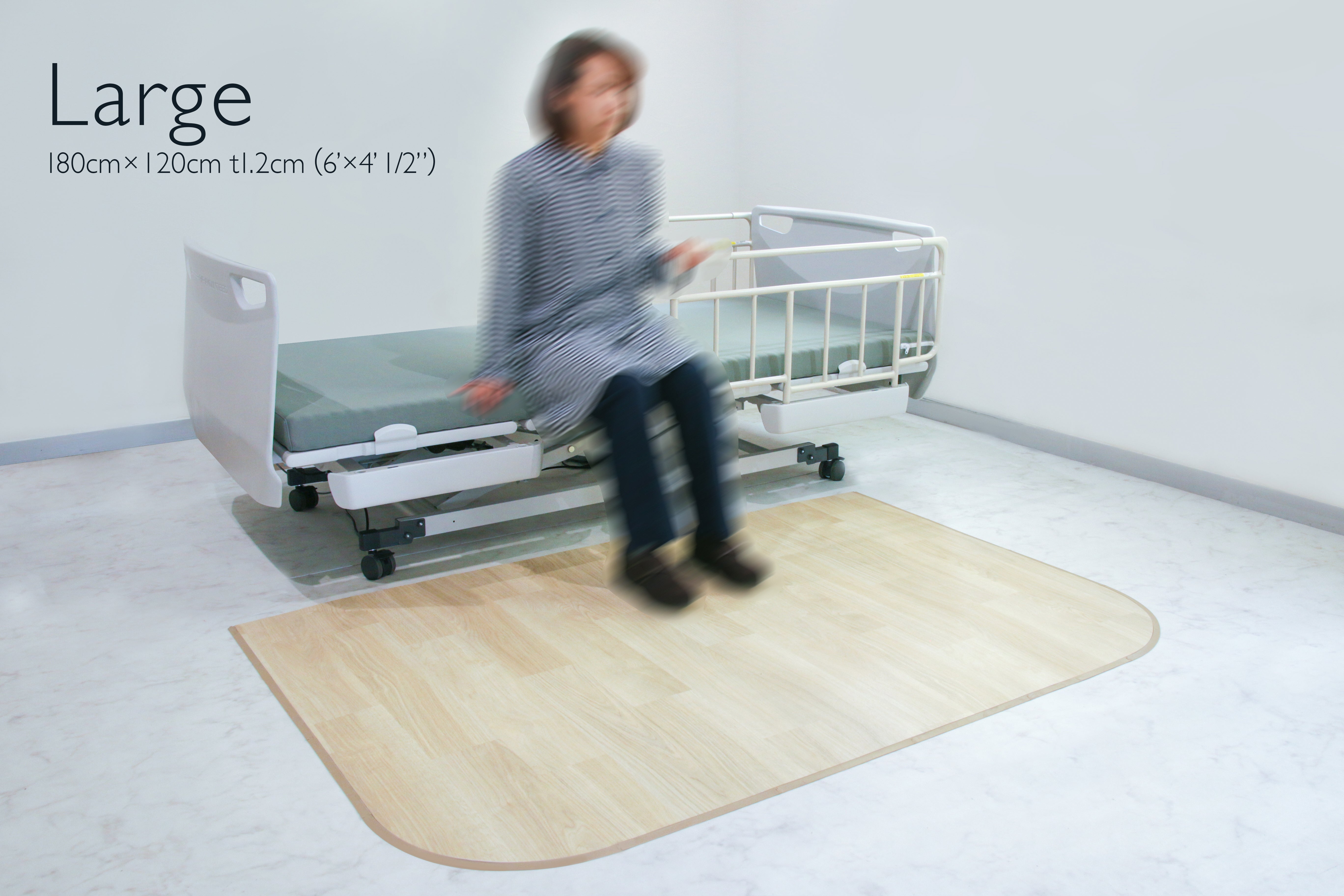 ころやわマット ベッドサイド用 Sサイズ(90cm×120cm) 【送料無料